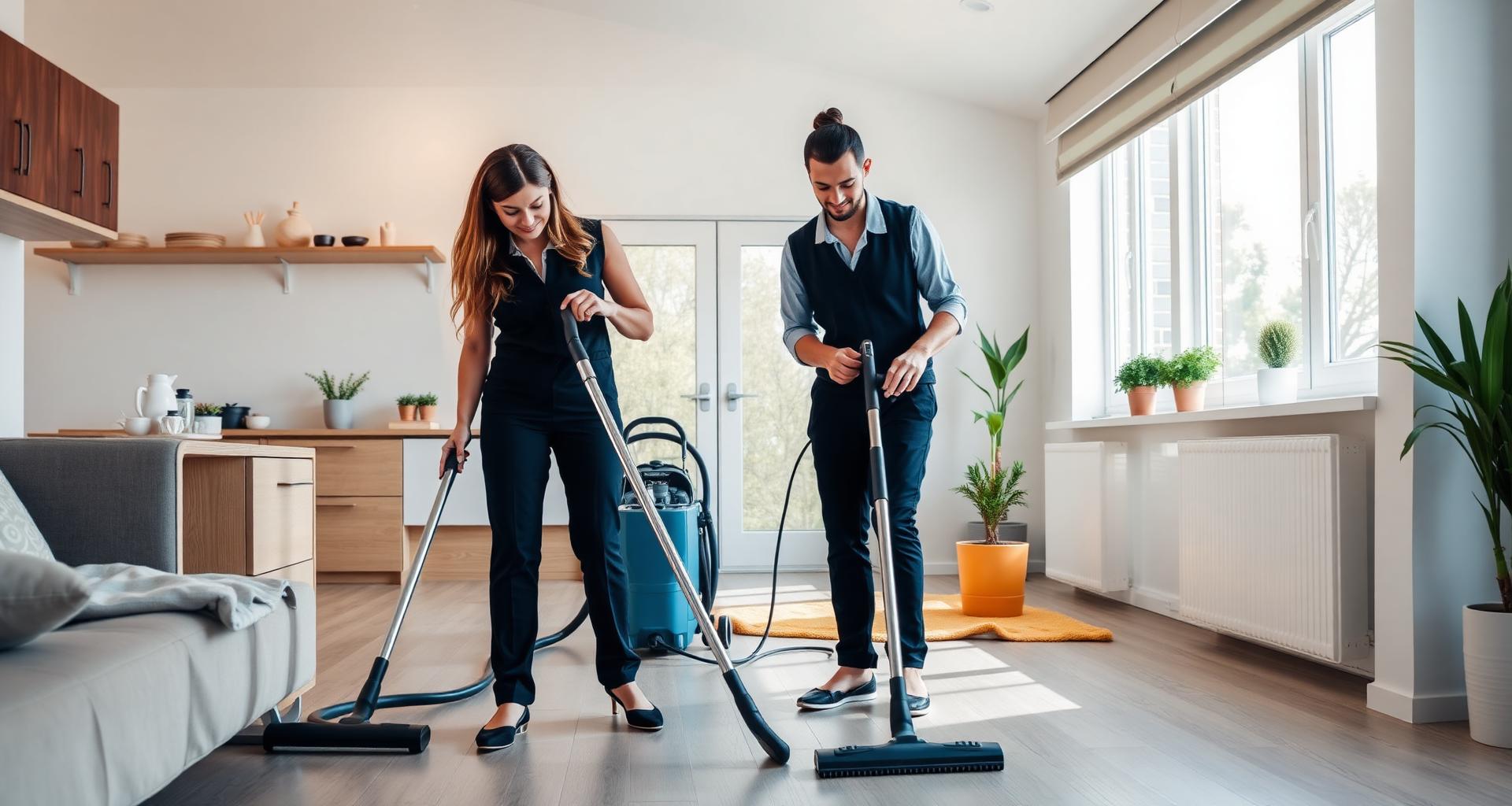 Professional cleaning team in Austin, Texas